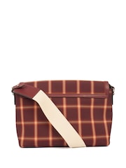 Burberry Red Note Cross-Body Bag Canvas Handbag - Image 2 of 6