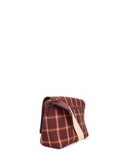 Burberry Red Note Cross-Body Bag Canvas Handbag - Image 3 of 6
