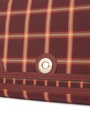 Burberry Red Note Cross-Body Bag Canvas Handbag - Image 5 of 6