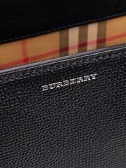 Burberry Black Medium Banner Leather Handbag - Image 5 of 5