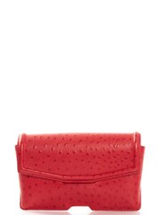 Alexander Wang Red Clutch Leather Handbag - Image 1 of 5