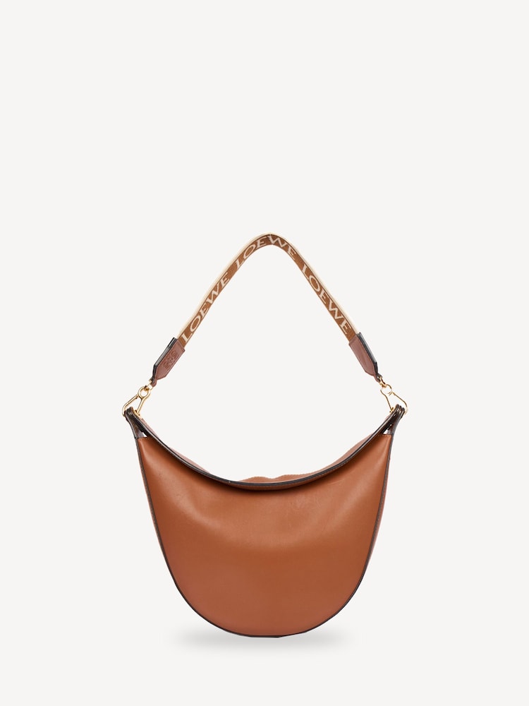 Loewe Brown Luna Leather Handbag - Image 2 of 6