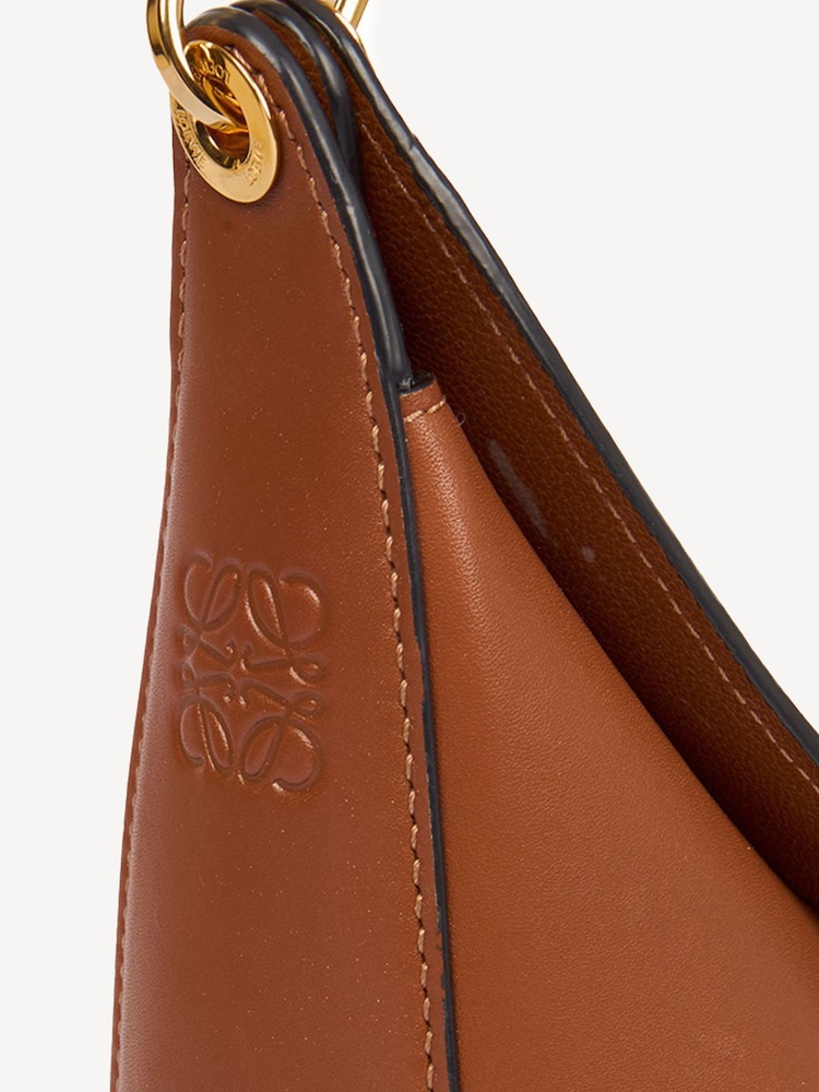 Loewe Brown Luna Leather Handbag - Image 6 of 6