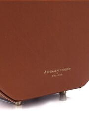 Aspinal of London Brown Hat Box Leather Handbag - Image 5 of 6