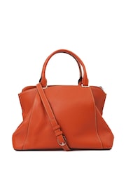 Cartier Orange Small Leather Handbag - Image 2 of 6