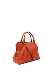 Cartier Orange Small Leather Handbag - Image 3 of 6