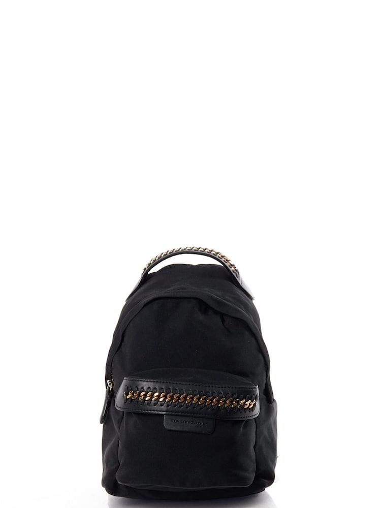 Stella McCartney Black Falabella Go Backpack - Image 1 of 6