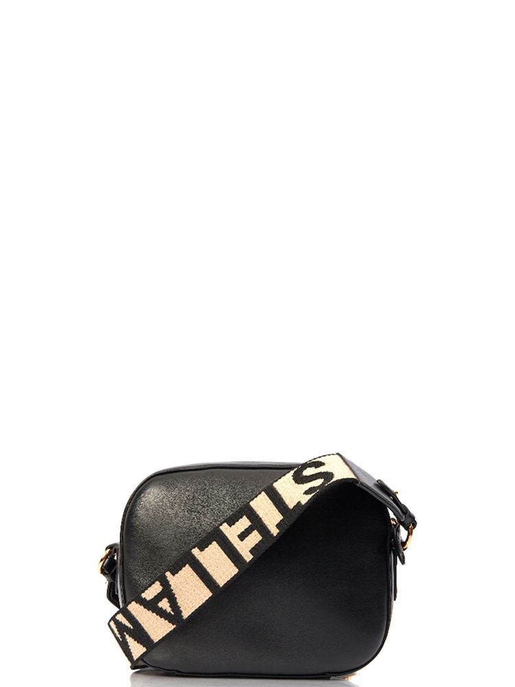 Stella McCartney Black Logo Cross-Body Handbag - Image 2 of 6
