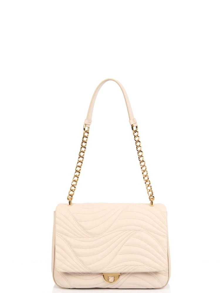 Salvatore Ferragamo Natural Shoulder Bag - Image 1 of 6