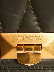 Jimmy Choo Green Helia Small Handbag - Image 6 of 6