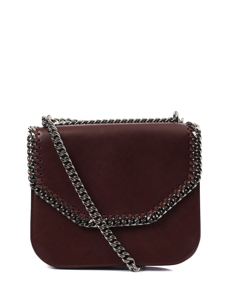 Stella McCartney Red Falabella Box Tote Medium Leather Handbag - Image 1 of 6