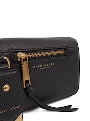 Marc Jacobs Black Recruit Cross-Body Leather Handbag - Image 5 of 6