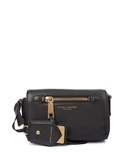 Marc Jacobs Black Recruit Cross-Body Leather Handbag - Image 6 of 6