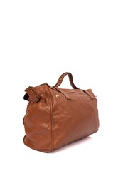 Mulberry Brown Oversized Alexa Calfskin Leather Handbag - Image 3 of 6