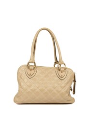 Marc Jacobs Natural Quilted Blake Bisque Leather Handbag - Image 2 of 6