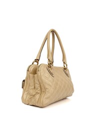 Marc Jacobs Natural Quilted Blake Bisque Leather Handbag - Image 3 of 6
