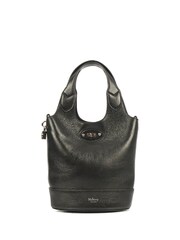 Mulberry Lily Black Mini Tote Calfskin Leather Handbag - Image 1 of 6