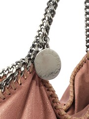 Stella McCartney Pink Falabella Tote Vegan Leather Handbag - Image 6 of 6