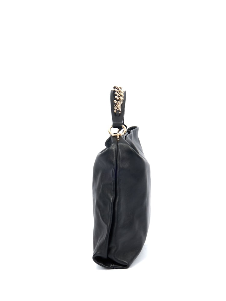 Jimmy Choo Black Hobo Leather Handbag - Image 2 of 6