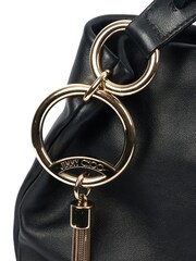 Jimmy Choo Black Hobo Leather Handbag - Image 5 of 6