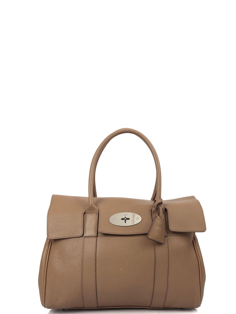 Mulberry Natural Bayswater Heritage Calfskin Leather Handbag - Image 1 of 6