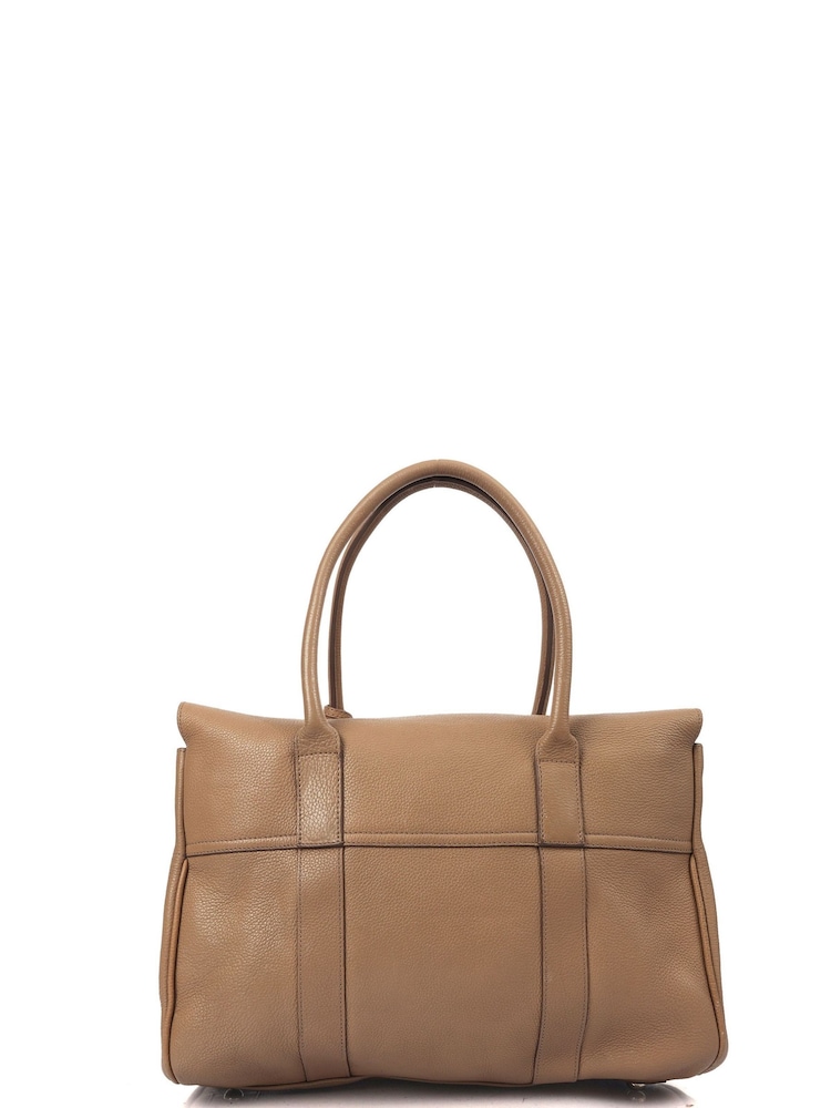 Mulberry Natural Bayswater Heritage Calfskin Leather Handbag - Image 2 of 6