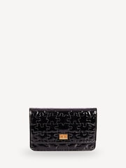 CHANEL Black Wallet On Chain Patent Leather Handbag - Image 1 of 6