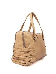 Jimmy Choo Natural Riley Leather Handbag - Image 3 of 6