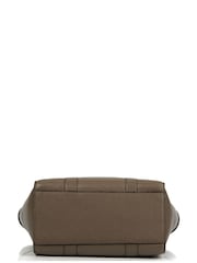 Mulberry Brown Zipped Bayswater Small Calfskin Leather Handbag - Image 4 of 6