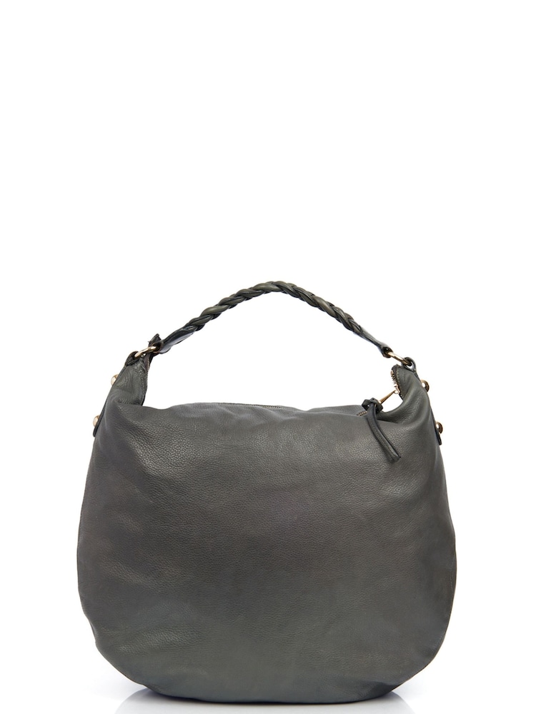 Mulberry Grey Daria Hobo Handbag - Image 2 of 6