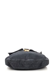 Miu Miu Blue Canvas Shoulder Bag - Image 5 of 6