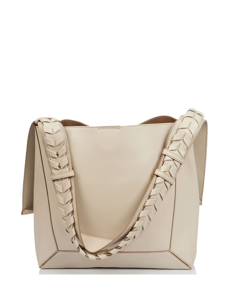 Stella McCartney Grey Tote Leather Handbag - Image 2 of 6
