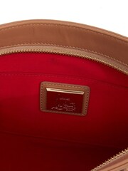 Christian Louboutin Brown Cross-Body Leather Handbag - Image 5 of 6