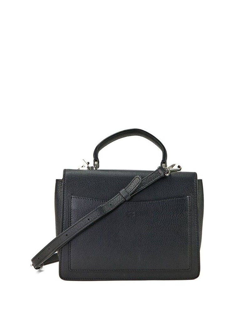 MCM Tracy Black Satchel Leather Handbag - Image 2 of 6