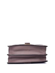 Miu Miu Purple Madras Shoulder Bag Leather Handbag - Image 4 of 6