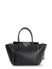 Valentino Black Rockstud Tote Small Leather Handbag - Image 2 of 6