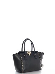 Valentino Black Rockstud Tote Small Leather Handbag - Image 4 of 6