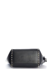 Valentino Black Rockstud Tote Small Leather Handbag - Image 5 of 6