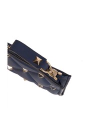 Valentino Blue Rockstud Calfskin Wallet - Image 4 of 6