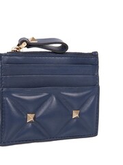 Valentino Blue Rockstud Calfskin Wallet - Image 5 of 6