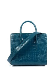 Christian Louboutin Blue Medium Paloma Tote Exotic Effect Leather Handbag - Image 2 of 6