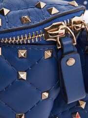 Valentino Blue Rockstud Belt Bag - Image 6 of 6