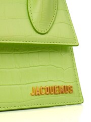 Jacquemus Green Le Chiquito Moyen Leather Handbag - Image 6 of 6