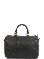 Gucci Black Boston Guccissima Handbag - Image 1 of 6