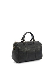 Gucci Black Boston Guccissima Handbag - Image 4 of 6