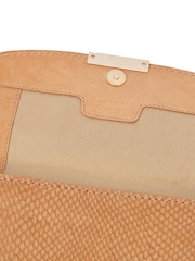 Jimmy Choo Brown Clutch Leather Handbag - Image 6 of 6