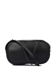 Black Valentino V Logo Cross-Body Leather Handbag - Image 2 of 5