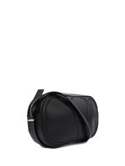 Black Valentino V Logo Cross-Body Leather Handbag - Image 3 of 5