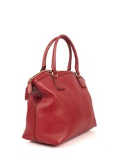 Gucci Red Charmy Hobo Leather Handbag - Image 3 of 5