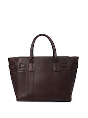 Mulberry Red Small Zipped Bayswater Calfskin Leather Handbag - Image 2 of 6